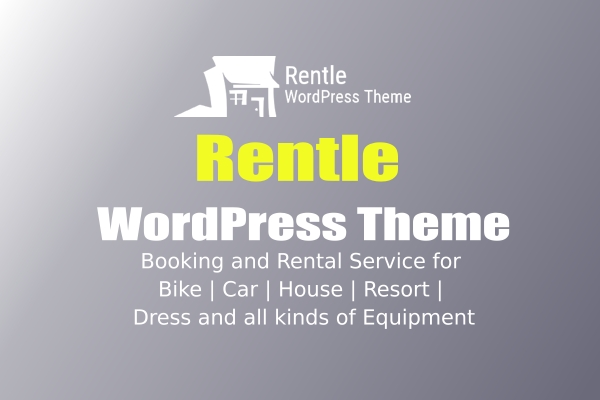Rentle – Booking and Rental WordPress Theme